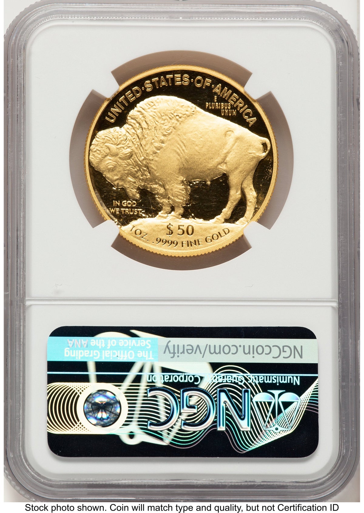 2018-W Proof Gold Buffalo 1 oz NGC PF70 Ed Moy