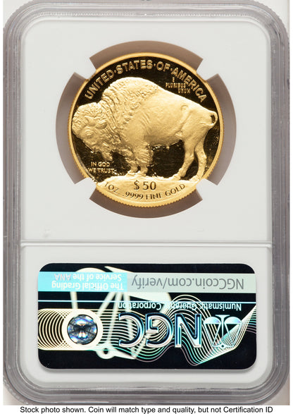 2018-W Proof Gold Buffalo 1 oz NGC PF70 Ed Moy