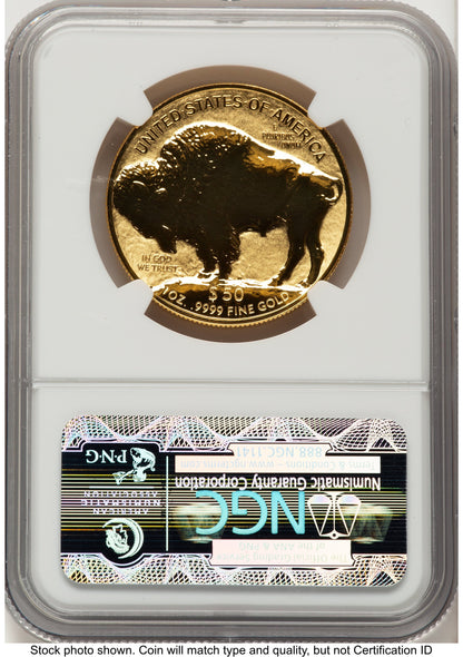 2013-W Reverse Proof Gold Buffalo 1 oz ER 100th Anniversary NGC PF70