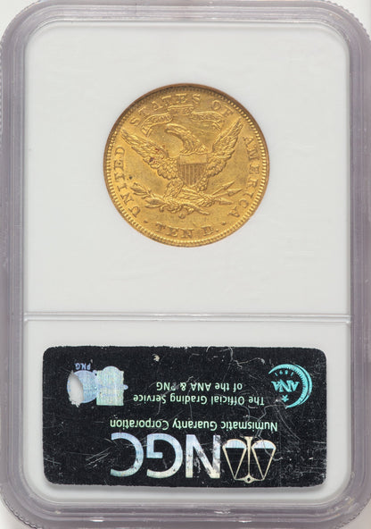 1903-O $10 Liberty Eagle NGC AU58