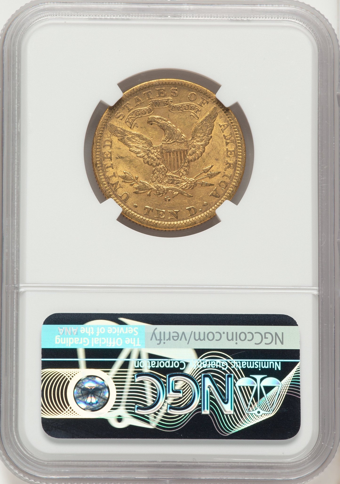 1906-O $10 Liberty Eagle NGC AU58