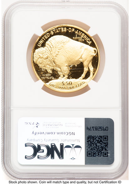 2006-W Proof Gold Buffalo 1 oz Brown Label NGC PF70