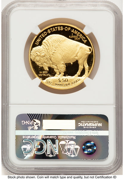 2010-W Proof Gold Buffalo 1 oz Mike Castle NGC PF70