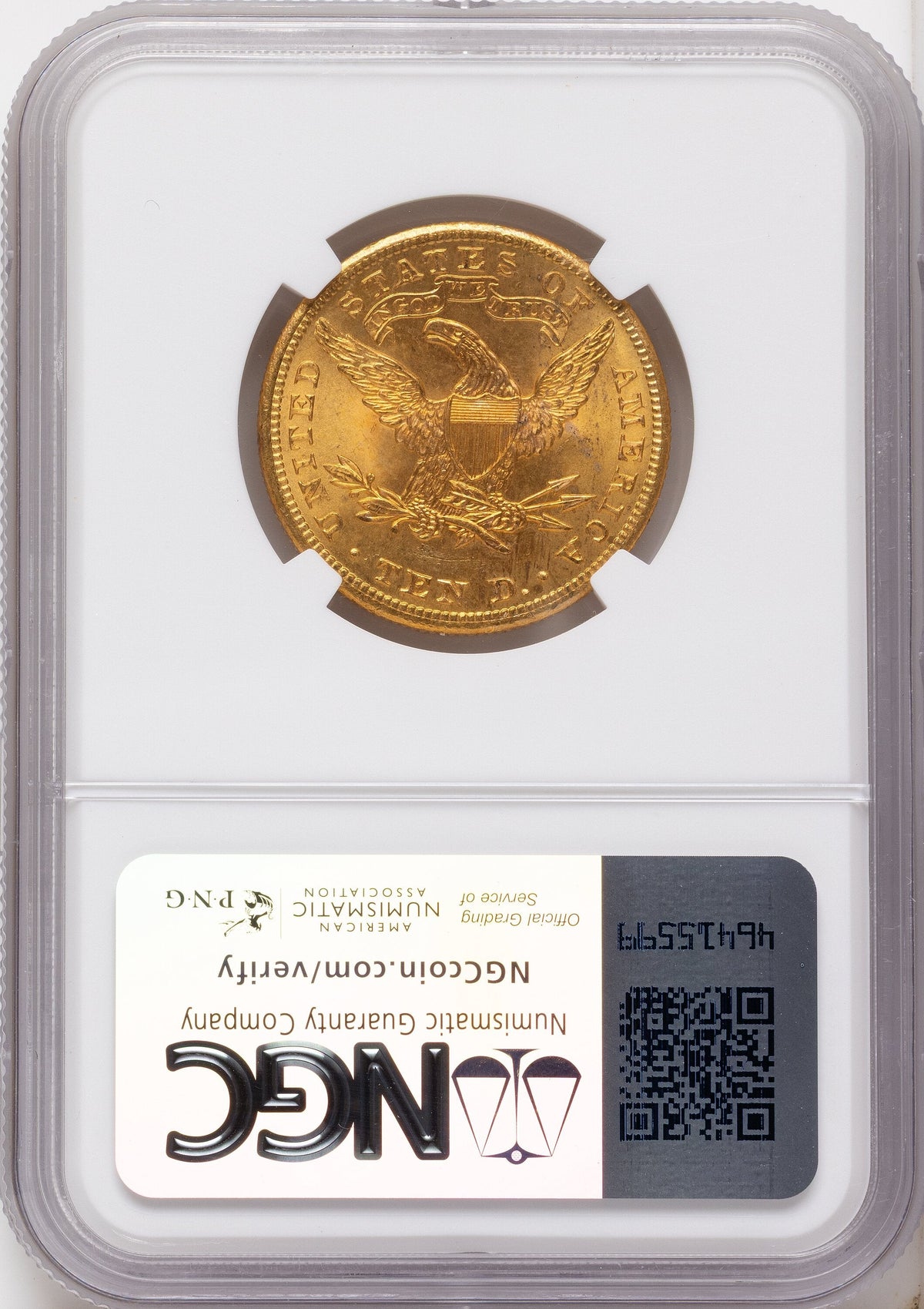 1901 $10 Liberty Eagle NGC MS65