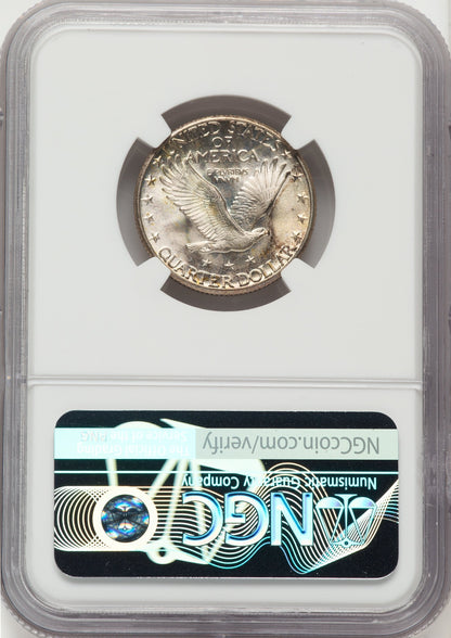 1928-S 25C FH Standing Liberty Quarter NGC MS68