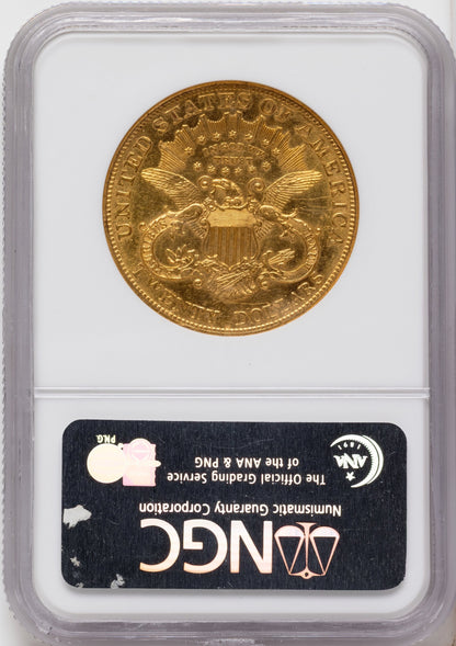 1904 $20 PL Liberty Double Eagle NGC MS62