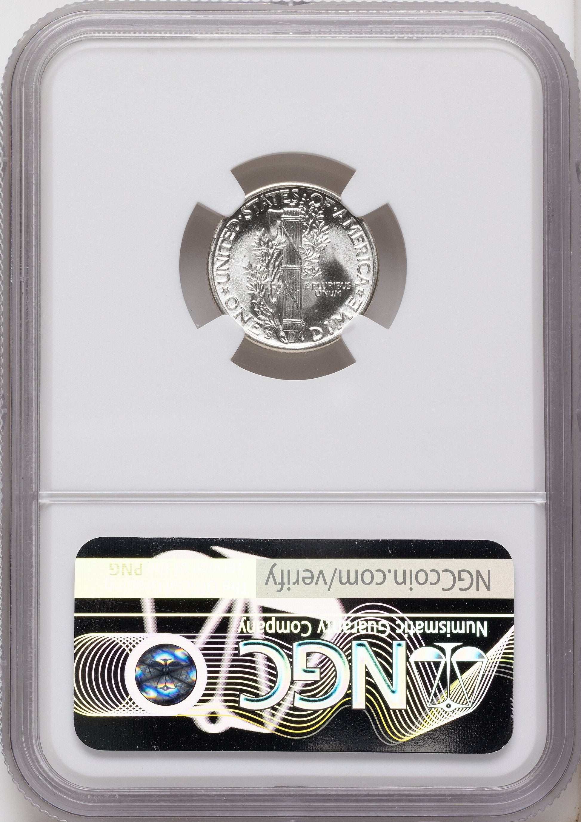 1942-S 10C FB Mercury Dime NGC MS68