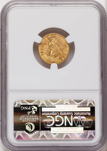 1925-D $2.50 Indian Quarter Eagle NGC MS65