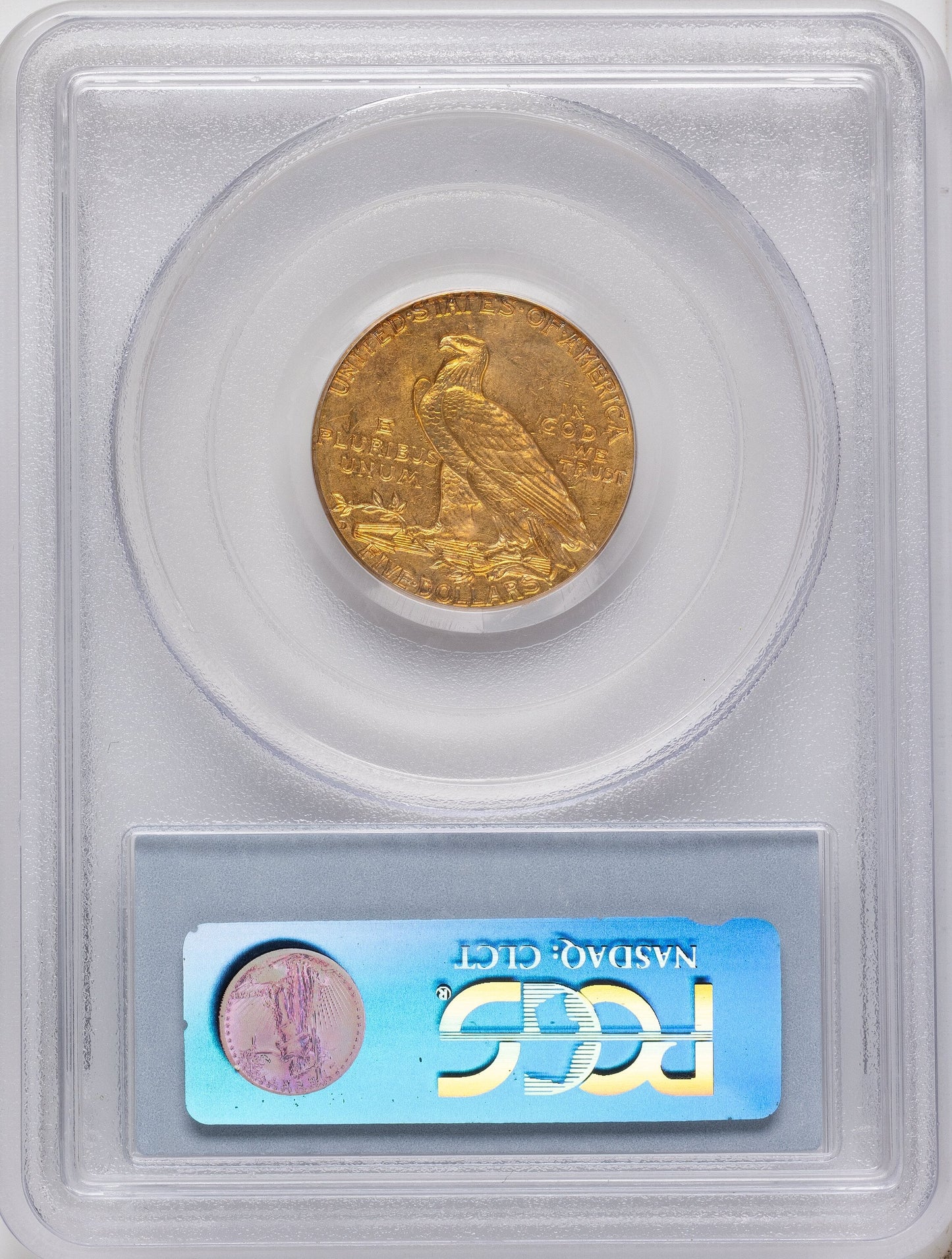 1908-D $5 Indian Half Eagle PCGS MS63