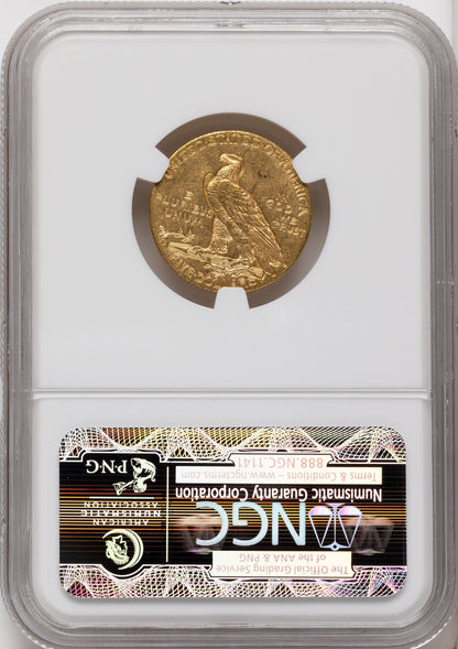 1908-D $5 Indian Half Eagle NGC MS63