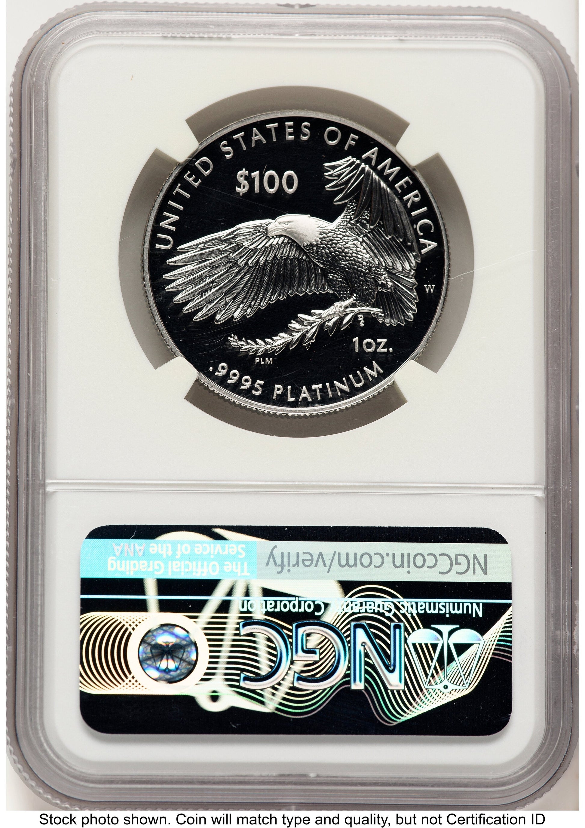2019-W Proof Platinum Eagle 1 oz NGC PF70 Ed Moy