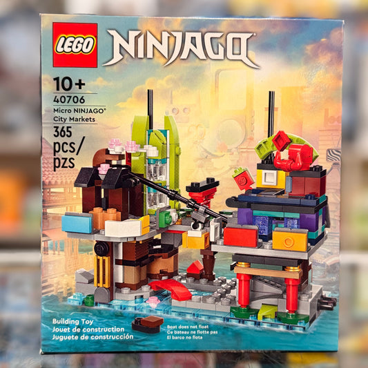 Micro NINJAGO City Markets, 40706 - Ninjago Set