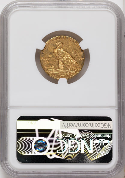 1910-S $5 Indian Half Eagle NGC AU58