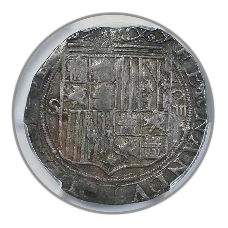 (1474-1504)SD Spain 4R Reales PCGS XF40 Calico-564 Sevilla