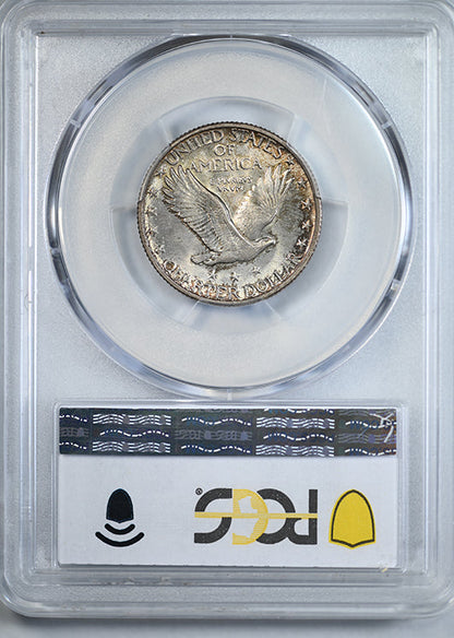 1927 Standing Liberty Quarter 25C PCGS MS64