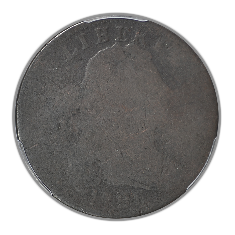 1796 Draped Bust Large Cent 1C PCGS FR02 CAC - LIHERTY
