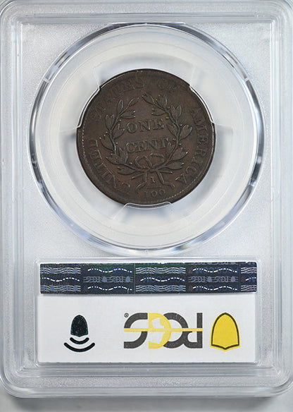 1805 Draped Bust Large Cent 1C PCGS VG10 CAC