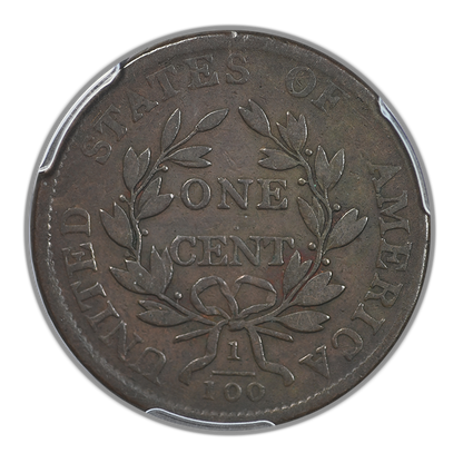 1805 Draped Bust Large Cent 1C PCGS VG10 CAC