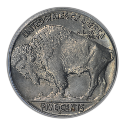1914-D Buffalo Nickel 5C PCGS MS64 CAC