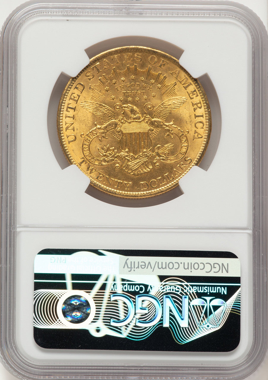 1904 $20 Liberty Liberty Double Eagle NGC MS65
