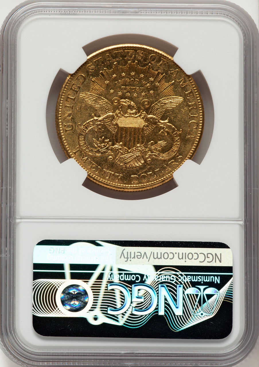 1904 $20 PL Liberty Double Eagle NGC MS62