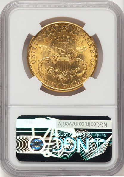 1897-S $20 Liberty Double Eagle NGC MS62