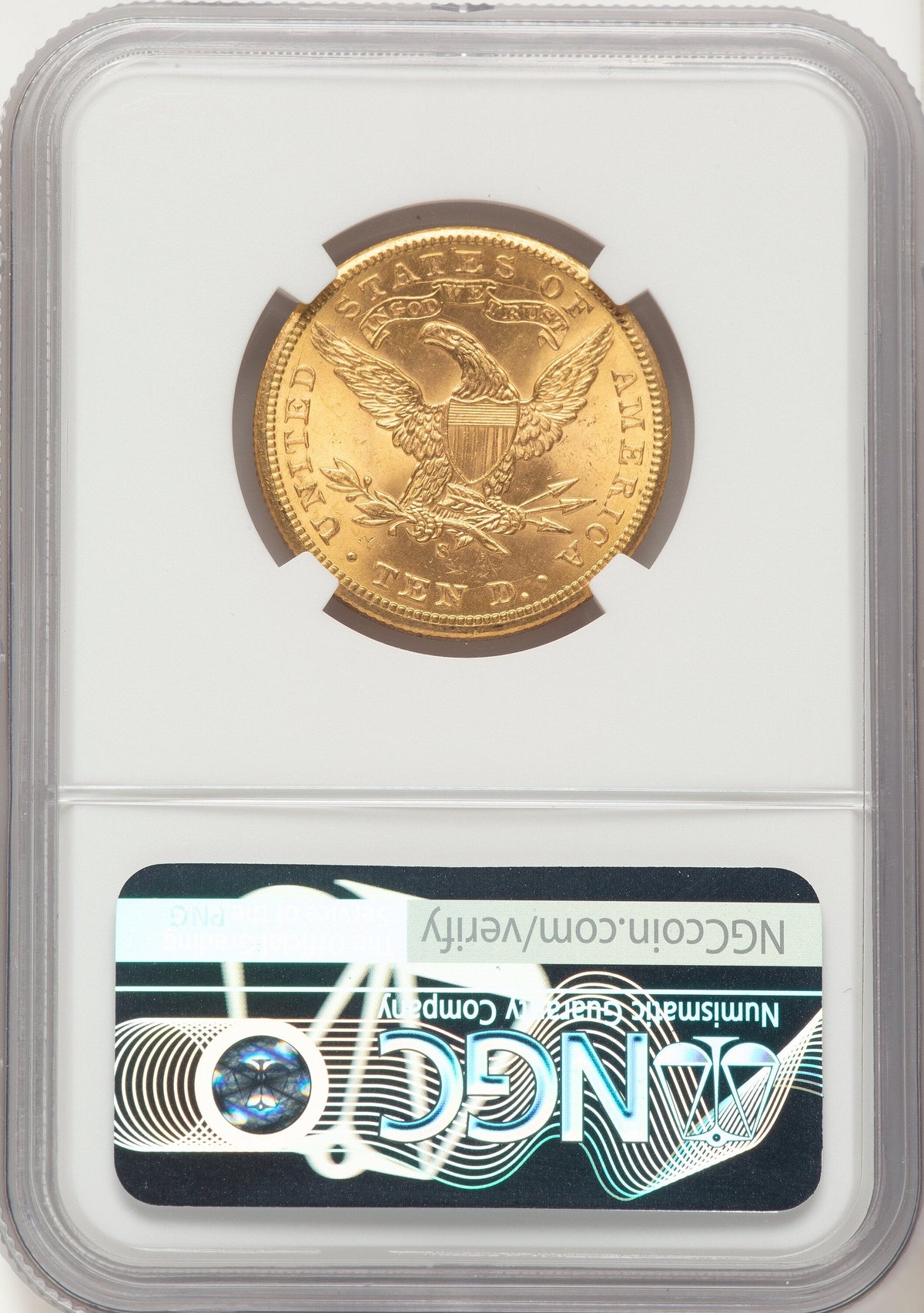 1901-S $10 Liberty Eagle NGC MS65