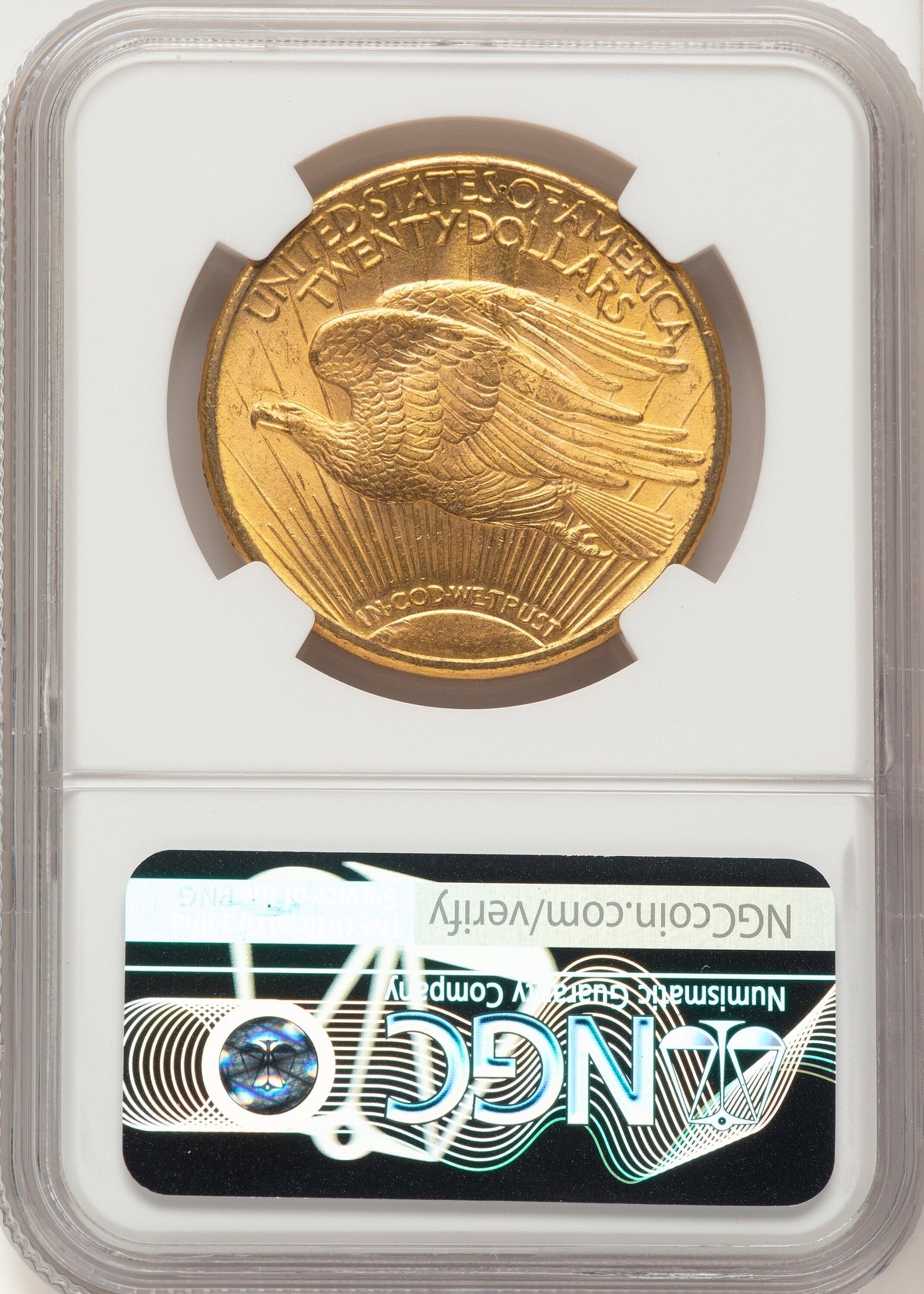 1914-S $20 Saint-Gaudens Double Eagle NGC MS63