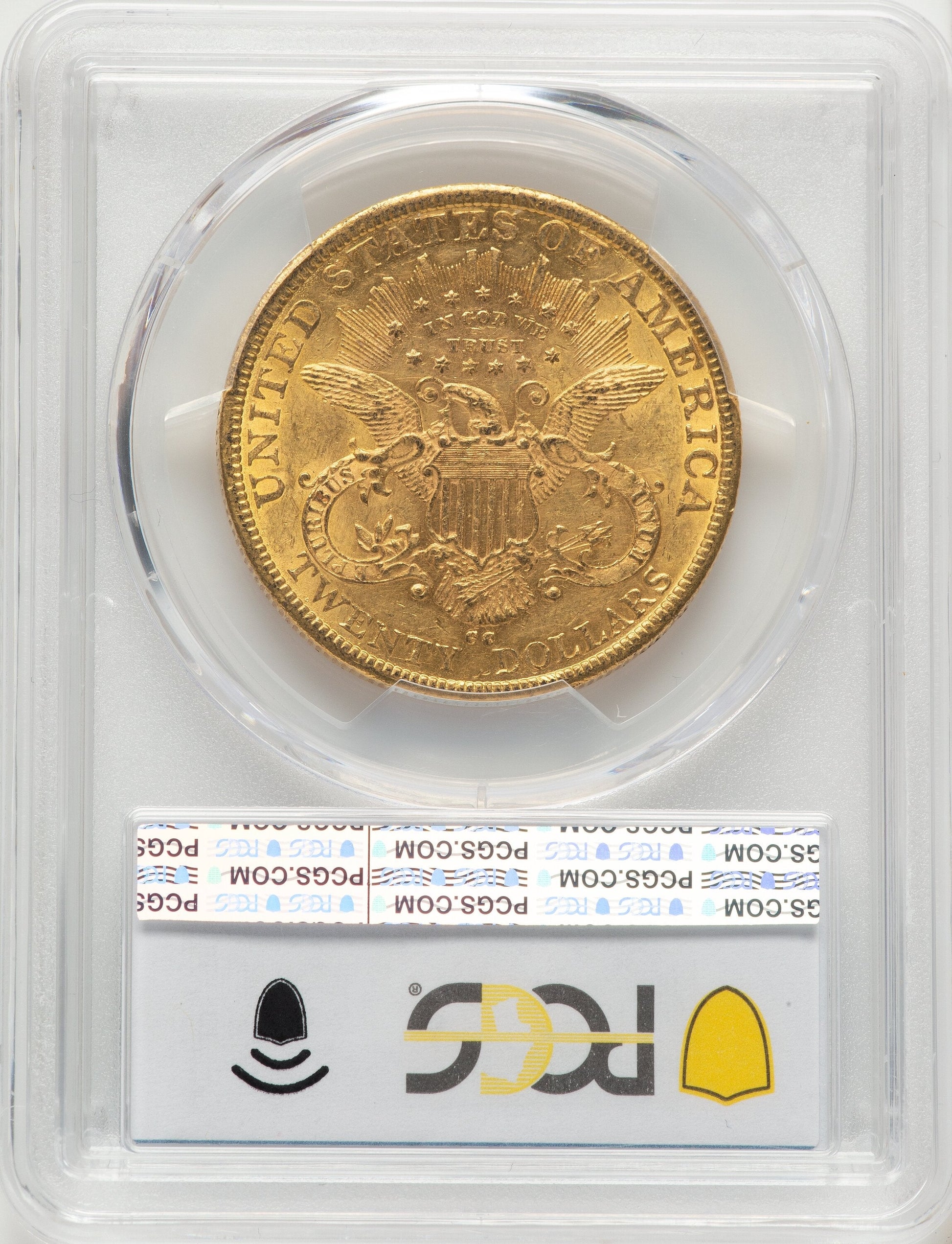 1879-CC $20 Liberty Double Eagle PCGS AU58