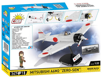 COBI Mitsubishi A6M2 "Zero-Sen" Fighter: Set #5729