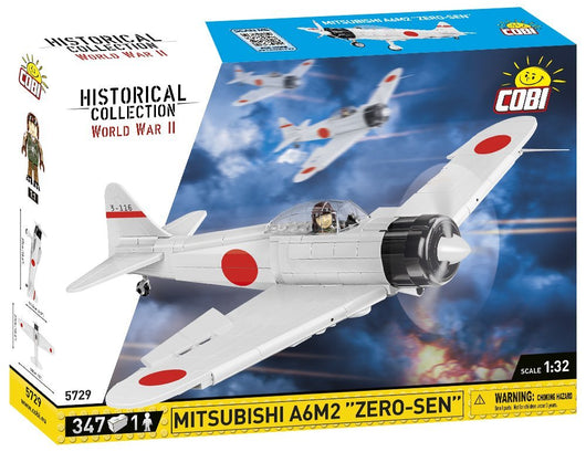 COBI Mitsubishi A6M2 "Zero-Sen" Fighter: Set #5729