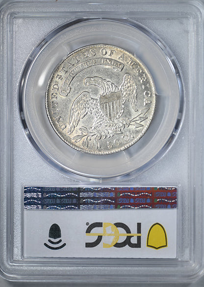 1835 Capped Bust Half Dollar 50C PCGS AU50