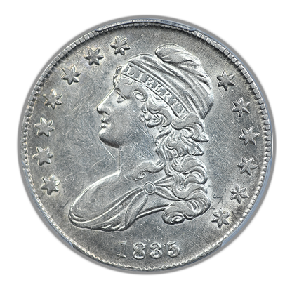 1835 Capped Bust Half Dollar 50C PCGS AU50