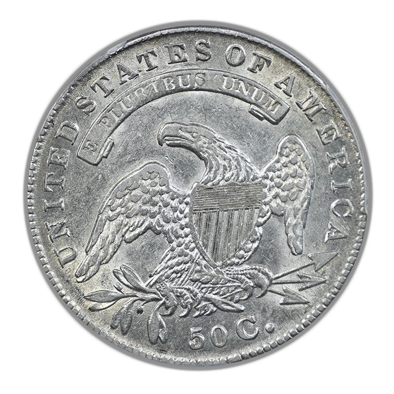 1835 Capped Bust Half Dollar 50C PCGS AU50