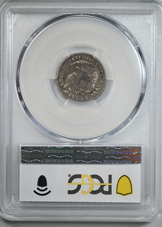 1825 Capped Bust Dime 10C PCGS VF25 CAC