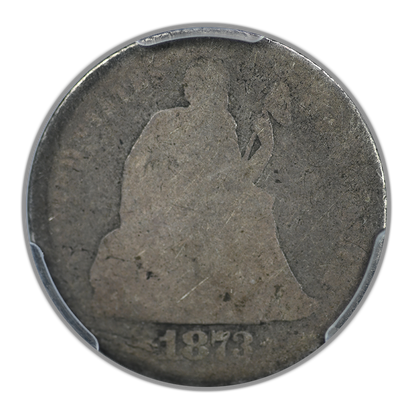 1873 Liberty Seated Dime 10C PCGS PO01 CAC Arrows - Lowball