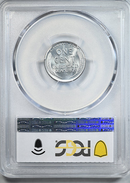 1943-D Steel Lincoln Wheat Cent 1C PCGS MS67+ CAC