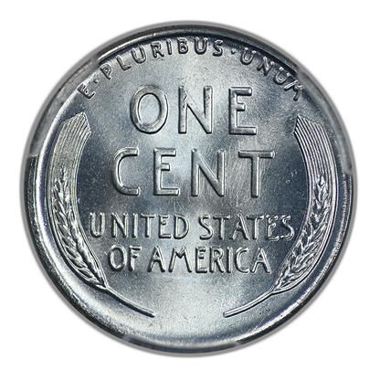 1943-D Steel Lincoln Wheat Cent 1C PCGS MS67+ CAC