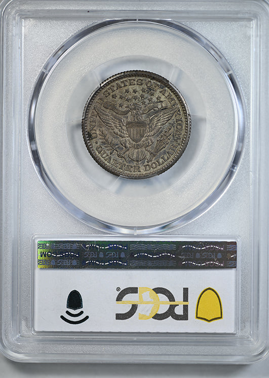 1892-O Barber Quarter 25C PCGS AU55 CAC