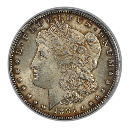 1891-CC Morgan Dollar $1 PCGS MS63 CAC