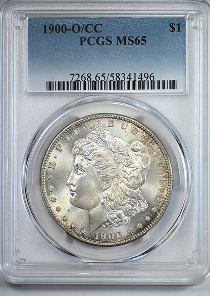 1900-O/CC Morgan Dollar $1 PCGS MS65