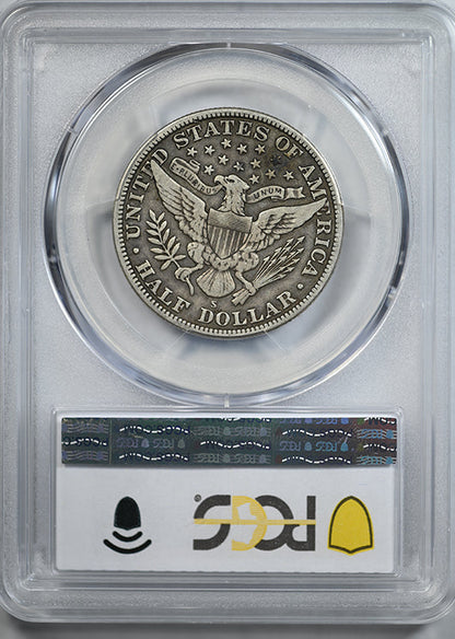 1915-S Barber Half Dollar 50C PCGS VF25