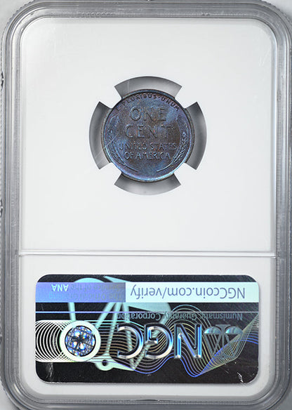 1913 Lincoln Wheat Cent 1C NGC MS65BN - TONED!