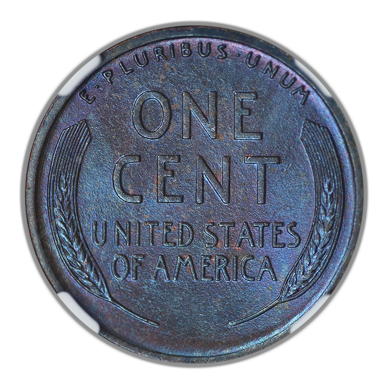 1913 Lincoln Wheat Cent 1C NGC MS65BN - TONED!