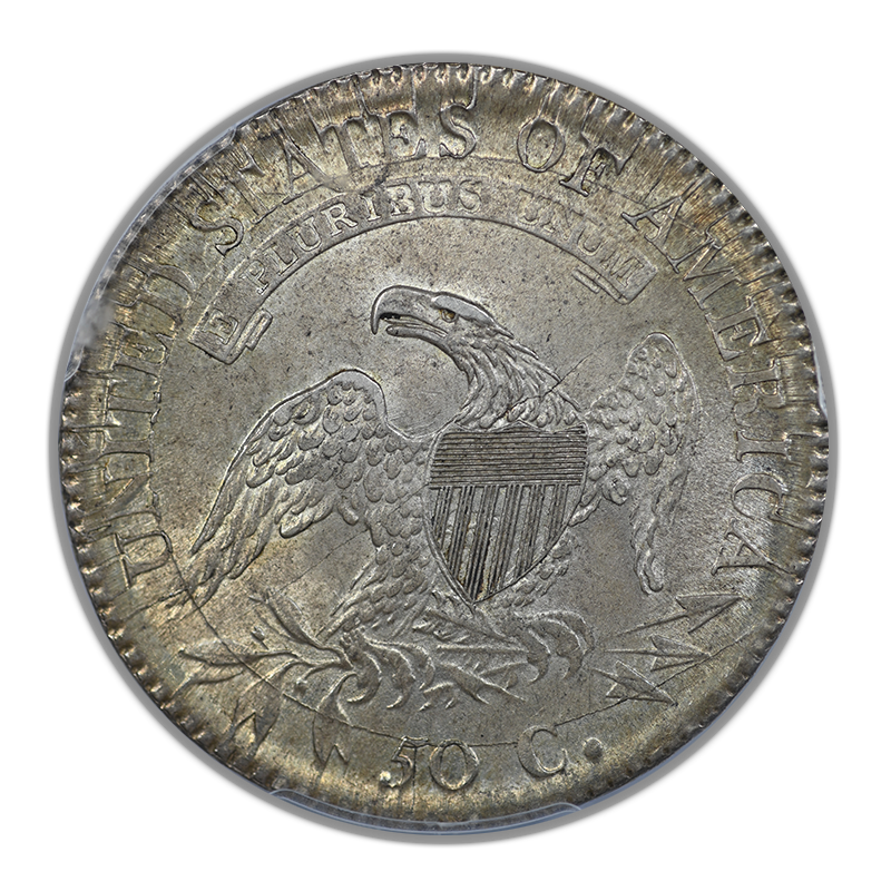 1811 Capped Bust Half Dollar 50C PCGS MS63 CAC - Small 8