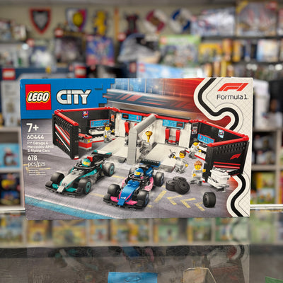 F1® Garage & Mercedes-AMG & Alpine Cars, 60444 - City Set