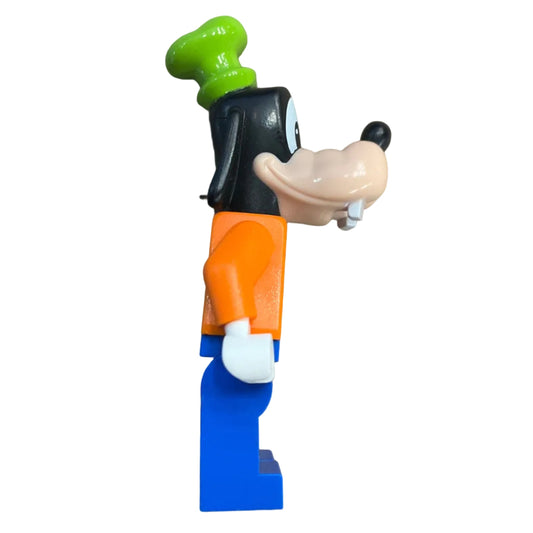 Goofy - Orange Shirt, Lime Vest, Tie with Blue Polka Dots, dis076 - Disney