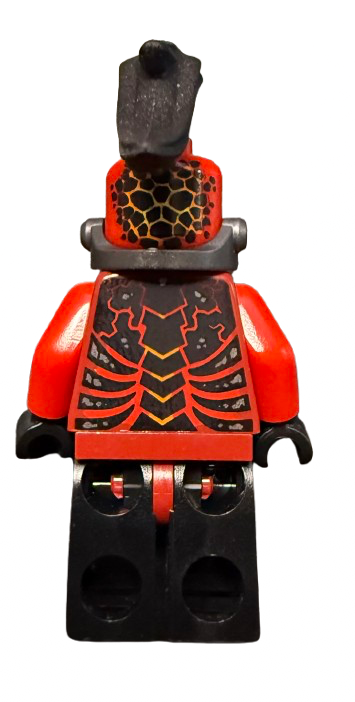 General Magmar - Backpack with Saw Blades (Ultimate General Magmar), nex056 - NEXO KNIGHTS Minifigure