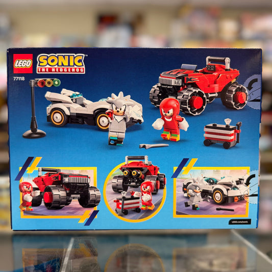 Silver's Car vs. Knuckles' Monster Truck, 77118 - Sonic The Hedgehog Set