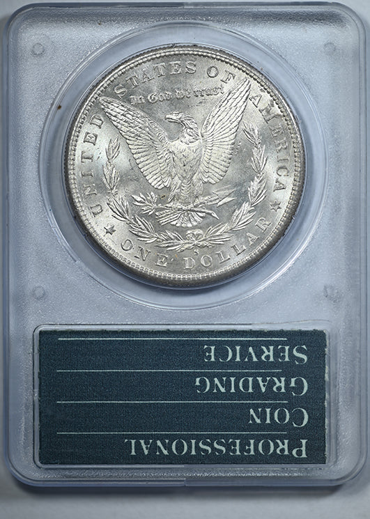 1881-S Morgan Dollar $1 PCGS Rattler MS65 CAC